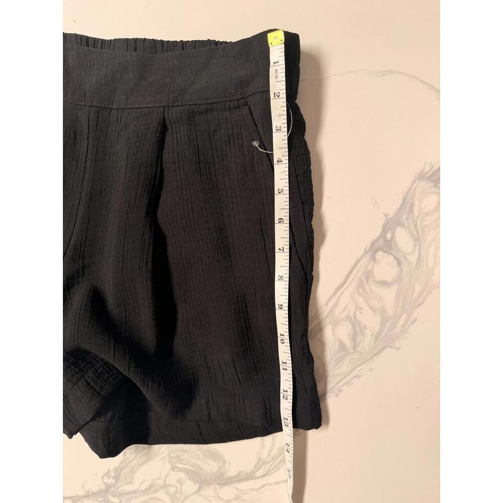 a new day Black Textured Lounge Shorts Women’s Medium NWOT - Picture 6 of 6